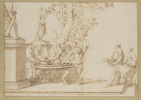 K II 058
<br/>
Achilles op Skyros door Odysseus herkend
<br/>
<em>Ribera, Jusepe de (1591-1652)</em>